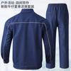 Thin Labor Protection Denim Overalls Suit Men's Long-sleeved Power Engineering Electrician Welder Canvas Anti-scalding