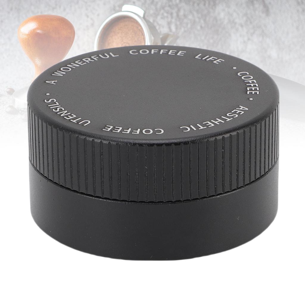 51mm Coffee Tamper Distributor 304 Stainless Steel Auto Depth   Coffee Distribution Leveler Tool for Cafe Home