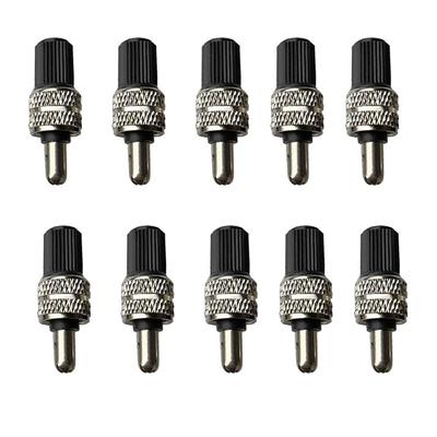 Samcos Bicycle Air Valve Core Set of 10 Valve No Insect Rubber Required Heat Resistant Frost Resistant Light Air Pump Easy To Replace Bicycle Assist