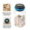 Large capacity intelligent piggy bank T bucket creative coin piggy bank automatic counting piggy bank family piggy bank gift box