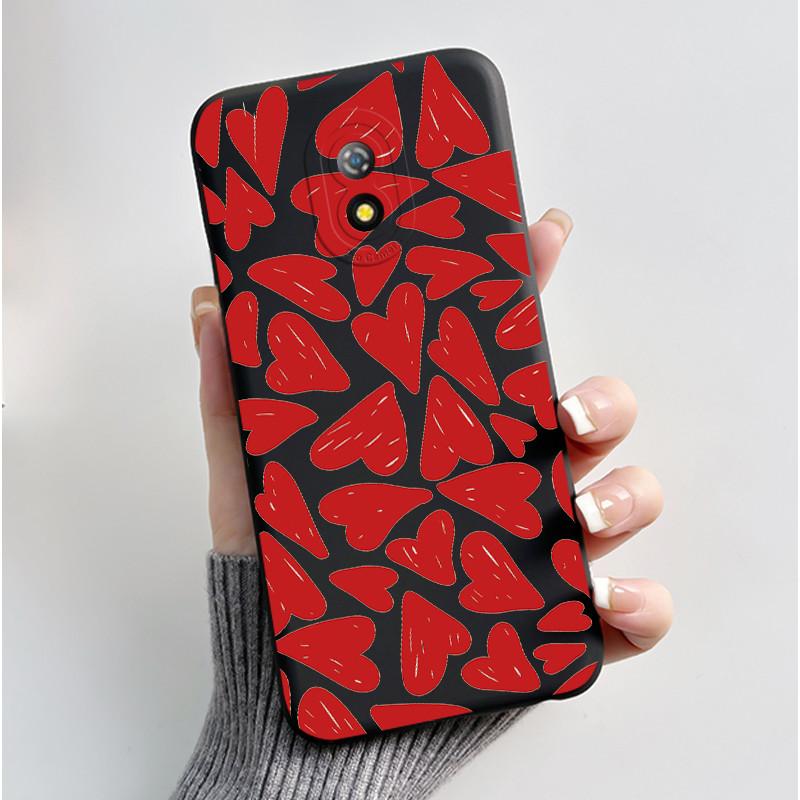 Case For Itel A16/A16 Plus/A23/Itel Alpha Lite Anime Style Bumper Soft Silicone Jelly Black Case Trendy Painted Shockproof Cover