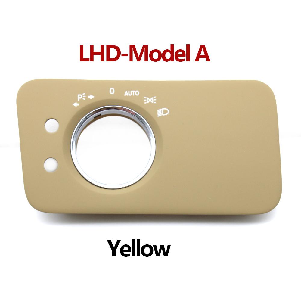 Car Dashboard Headlight Switch Cover Trim Replacement For Mercedes Benz W219 CLS Class 300 350 500 2007-2009