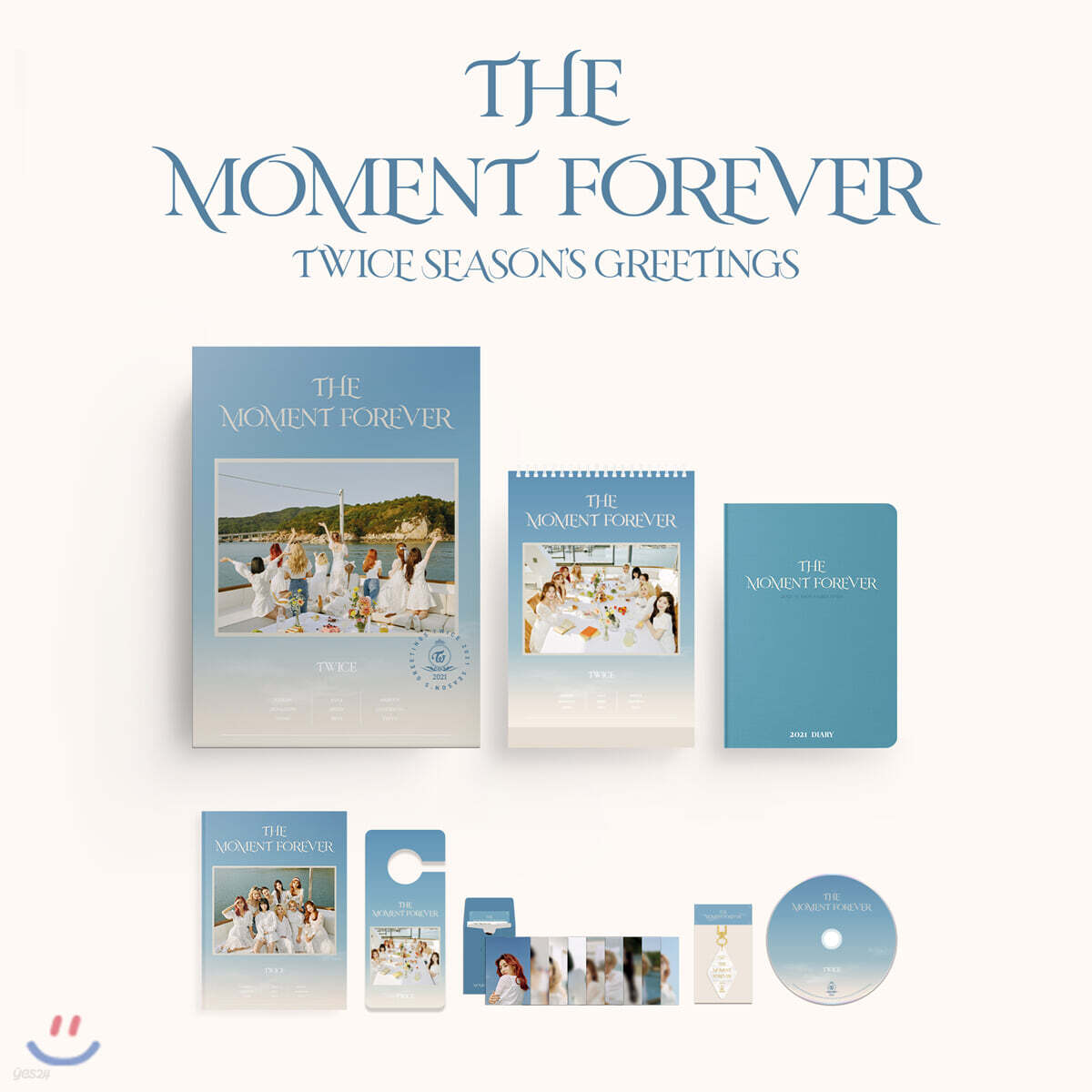 

TWICE 2021 Season Greetings: THE MOMENT FOREVER