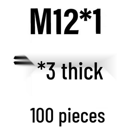 M6-M30 White Zinc Hex Thin Fine Thread Lock Nut GB808.