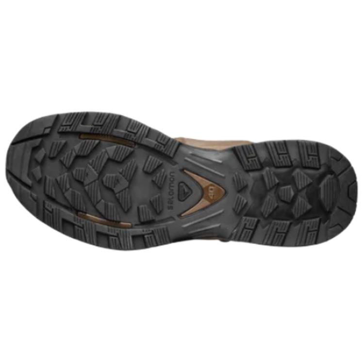 Salomon Quest 4D Forces 2 Durable Non-Slip Fashion Comfortable Mid-Calf Outdoor Boots Unisex Boots Brown L47220800