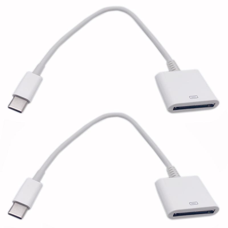 Apple 4 to Type-C Adapter Cable, 30-pin to Type-C Adapter Head, Apple Charging Cable