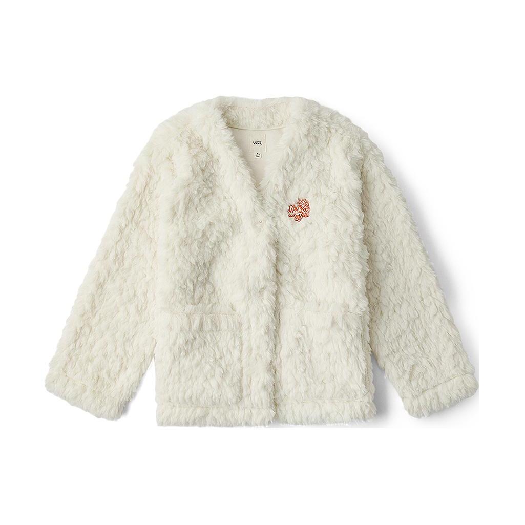 

Новое пальто с бархатистой текстурой Vans женское экрю VN000GPDFS8 XS