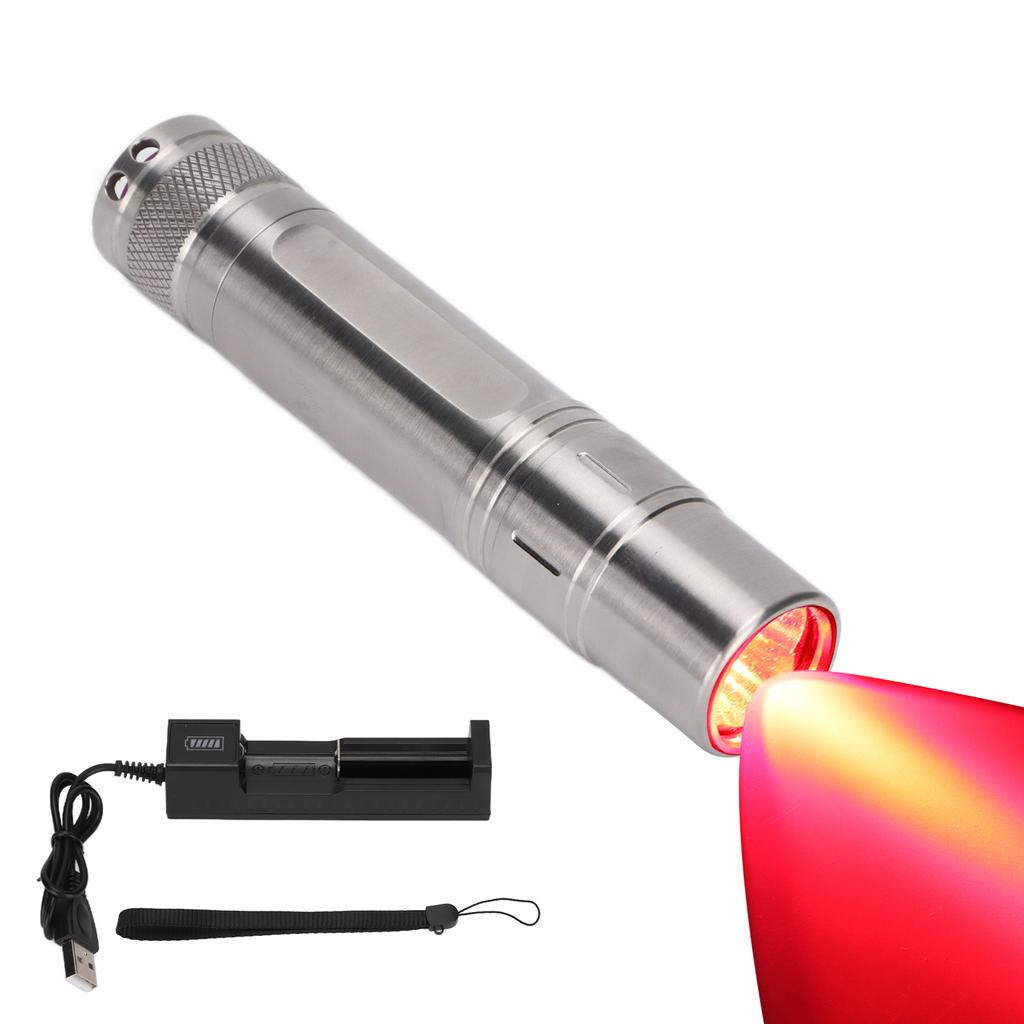 Portable Infrared Therapy Lamp LED 630nm 660nm 850nm Deep Red Light Therapy Device Machine for Pain