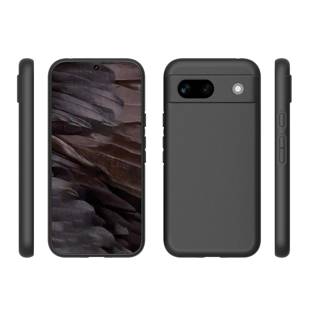10Pcs/Pack For Google Pixel 8a Case Anti-Fingerprint Soft TPU Protective Cover