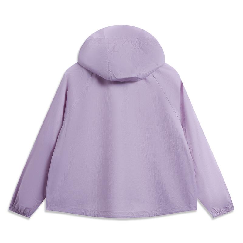 Li Ning Outdoor CF Tracing Sun Protection Clothing Women's Navigation Trail Purple AFDW212-3