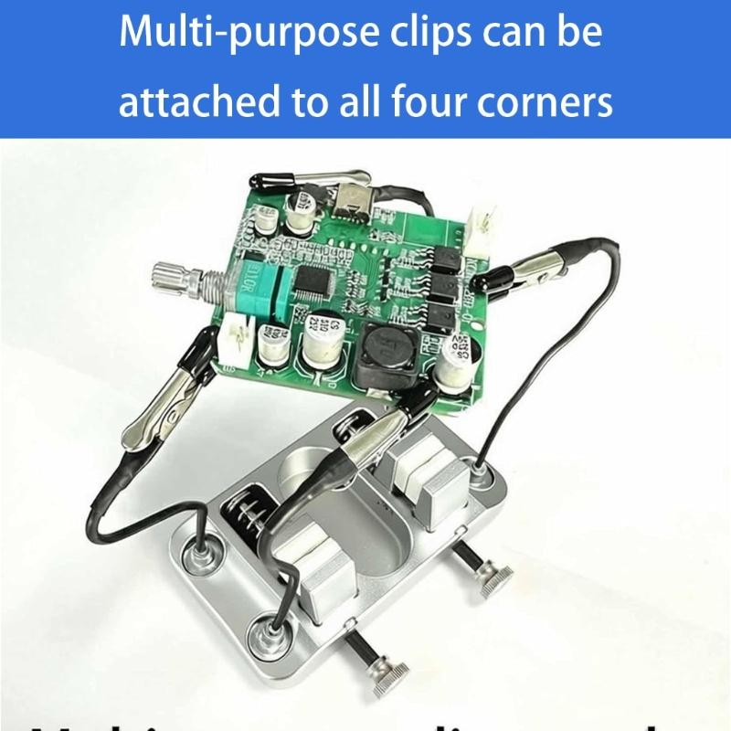 Lightweight Metal Support Tool For Electronics Repair And Jewelry Making