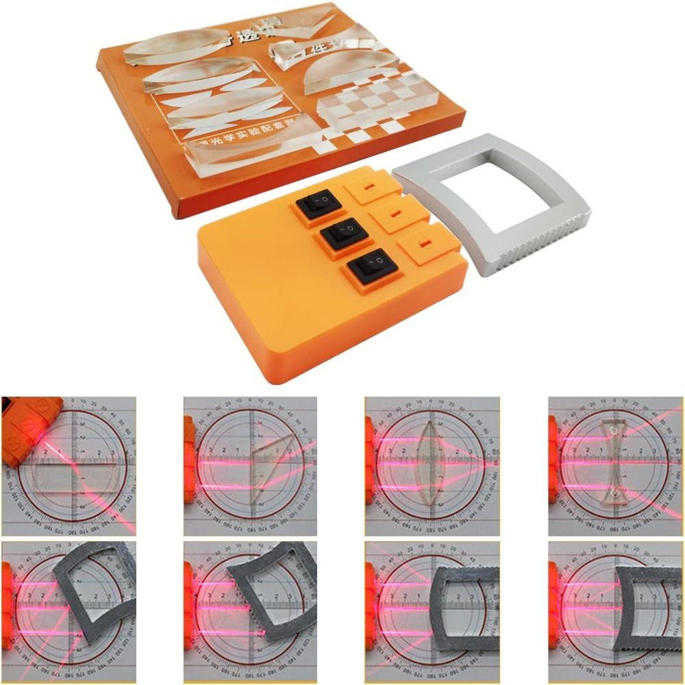 Acrylic Physics Optical Experiment Set  Reflector  Teacher Student Education