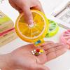 1pc Portable Pill Box Weekly Rotating Split Fruit Points Drug Carry With You Mini Medicine Boxs Medicine Travel Pillbox