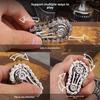 Spinner Fidget Metalic Jucărie Birou Eliberare Stres Roți Dințate Spinner de Mână pentru Adulți Decor Birou Decor Casă Eliberați stresul relaxați-vă