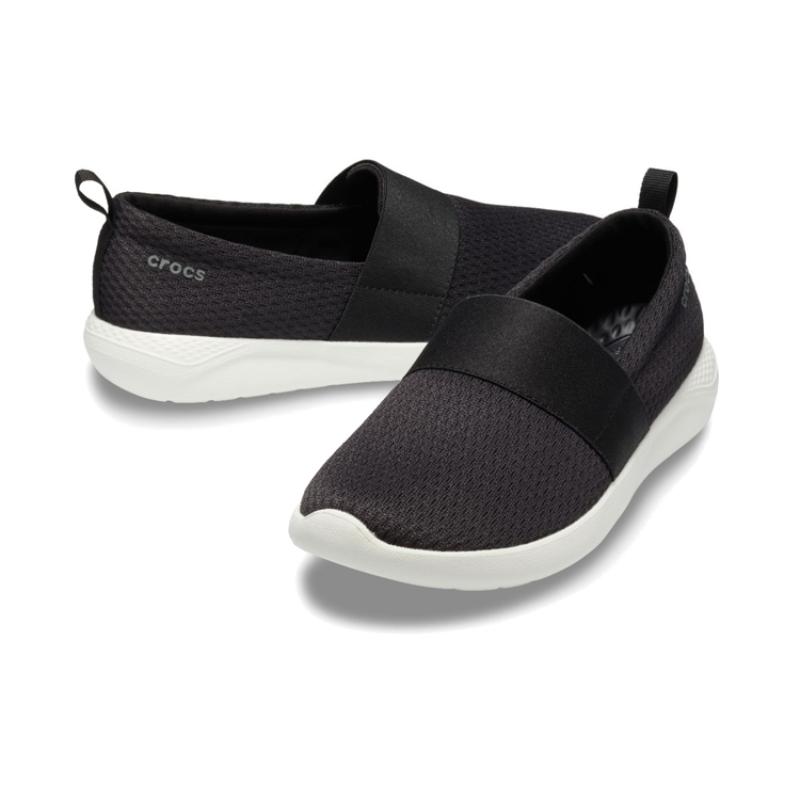 Crocs LiteRide Casual Shoes Women's Low top Black/White