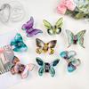 Printing Butterfly Hair Claw Animals Large Shark Clip Creative Butterfly Hair Clip  Girl