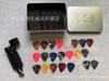 24-Piece Metal Boxed Guitar Picks for Acoustic & Electric Guitars
