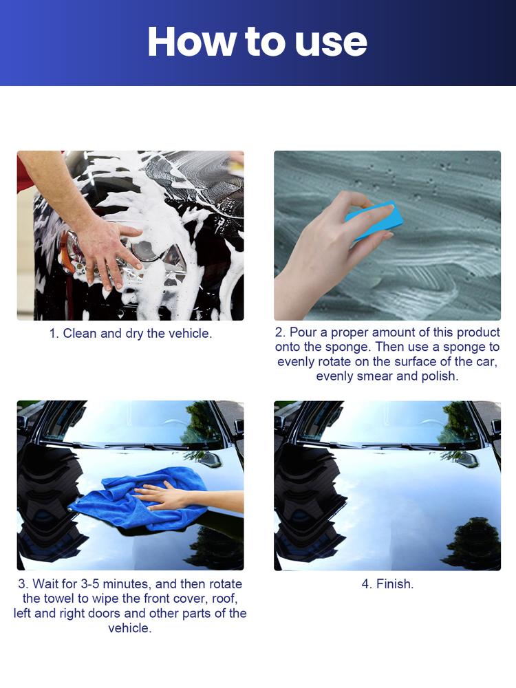 Auto Non Flammable 9H Ceramic 30ml 10H Anti-Scratch Auto Ceramic Glass Coat Liquid Hydrophobic Paint Care Polish Super Detailing