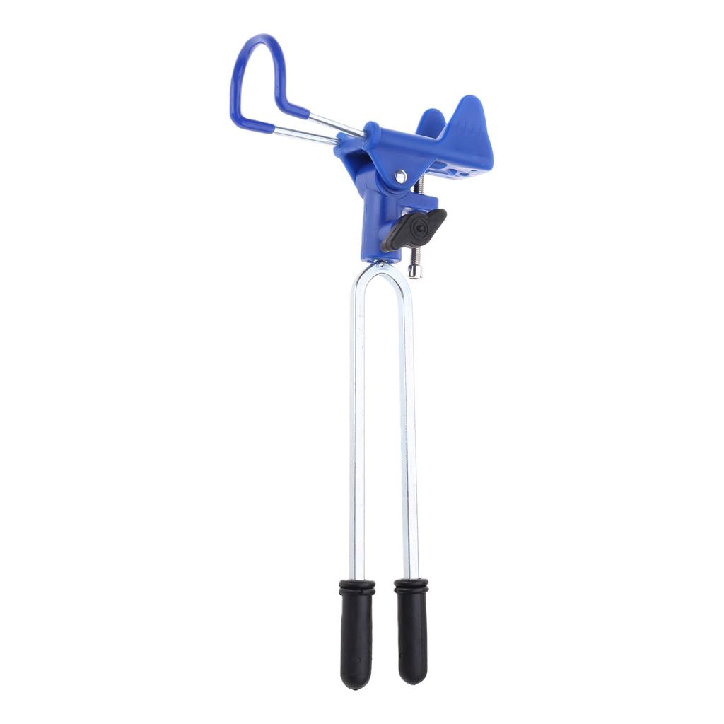 Adjustable Fishing Rod Holder Stable Fishing Rod Stand Bracket Convenient Poles Holder Insert Ground Metal Stand