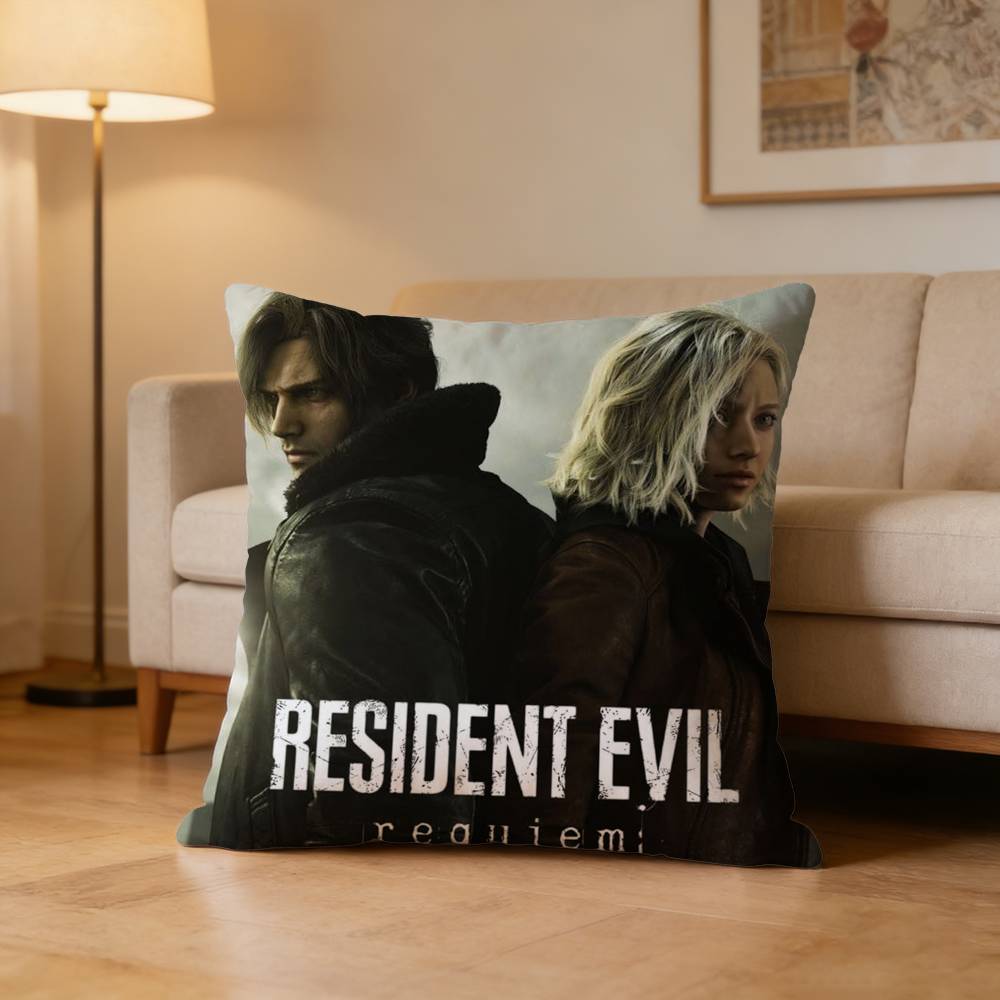 RResiDent EEviL RReQuiem Pillow Case Cushion Cover Throw Pillow Case For Car Sofa