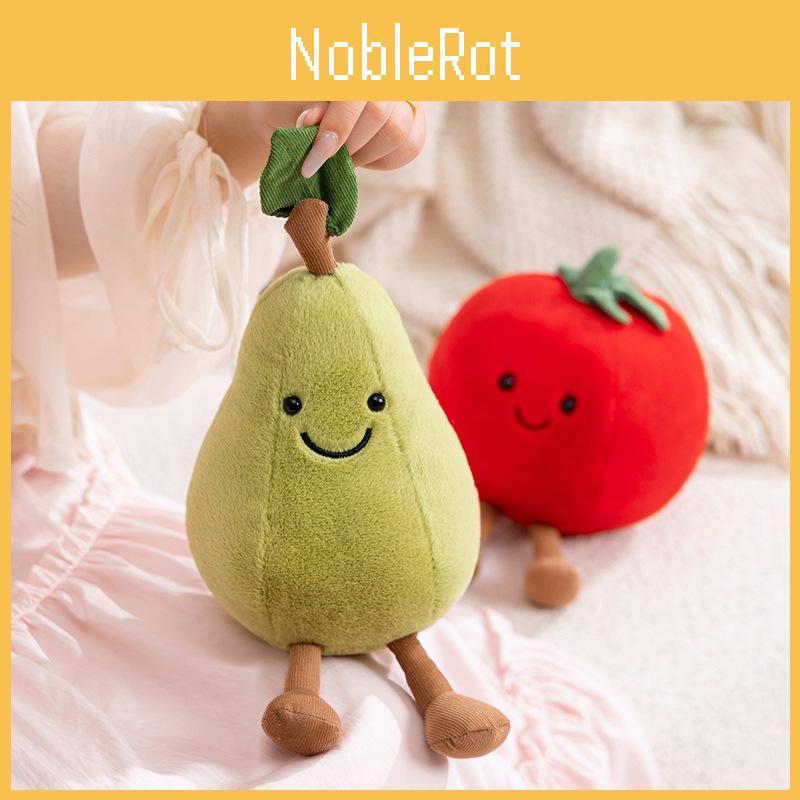 Cartoon Vegetables Fruits Plush Toy Stuffed Doll For Childrens Decoration Room