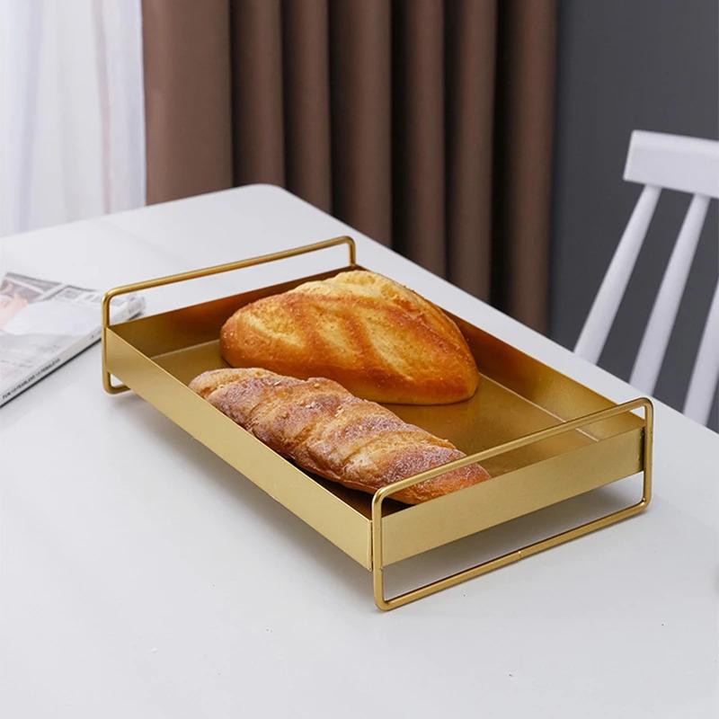 1 Nordic Style Metal Tray, Suitable for Entering Homes, Bathrooms, Living Rooms, Bedrooms, and Holiday Gifts