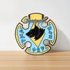 Space Wolves Fenris Blizzard Shield Badge - Classic Game Merchandise for Fans