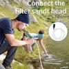 Stroh Reinigungs-Wasserfilter Mini Trinkwasser-Filterstrohhalm Camping