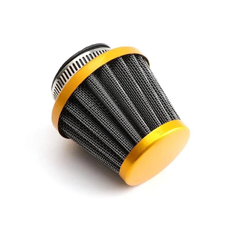 Universal Motorcycle Air Filter 35mm 38mm 42mm 48mm Fit 50cc 110cc 125cc 140cc ATV Scooter Dirt Bike Offroad Pit Bike