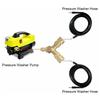 3/8 Fitting Pressure Washer Tee, Splitter Coupler, Quick Connect Two to