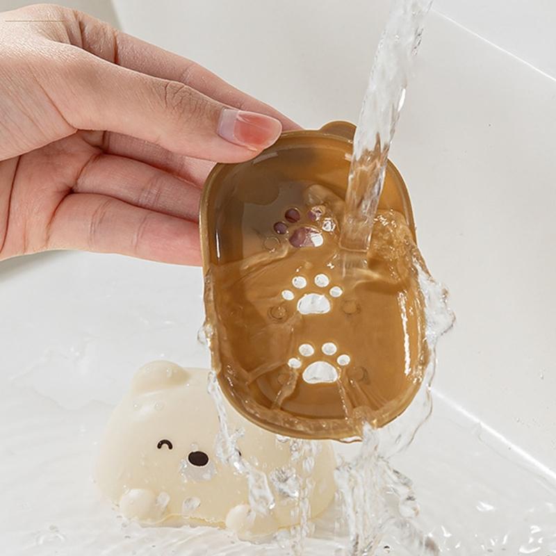 Drips Drying Soap Case With Secure Lid Portable Soap Box For Business Trip Family Travel Camping Bathroom Essential
