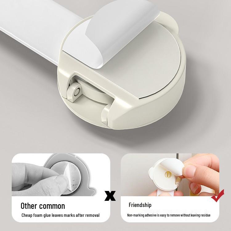 Child Safety Lock: Anti-Pinch Drawer, Door, and Fridge Protection Buckle