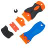 Car Glass Scraper with Blades Window Sticker Remover Auto Squeegee Tool for Ceramic Hob Razor Blade Cleaner