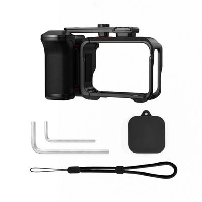 Expandable Cage Mount for Sports Cameras Featuring Comfortable Grip Flexible Positioning and Lightweight Design