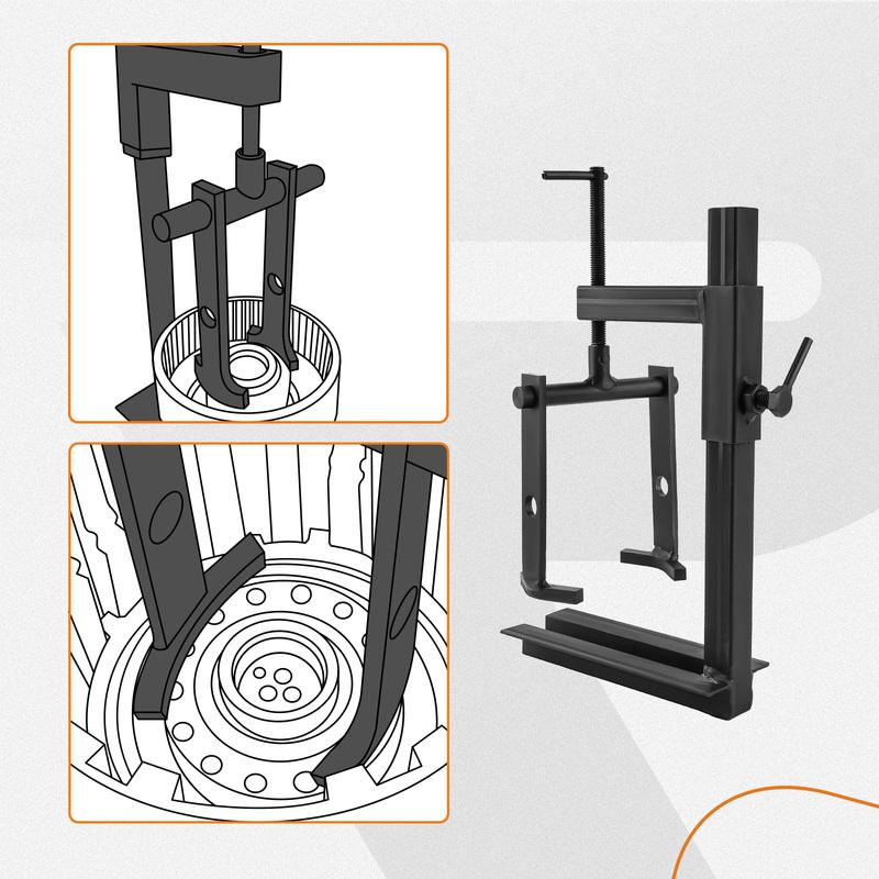 Universal Clutch Drum Spring Compressor Transmission Tool Black T-0158-HD