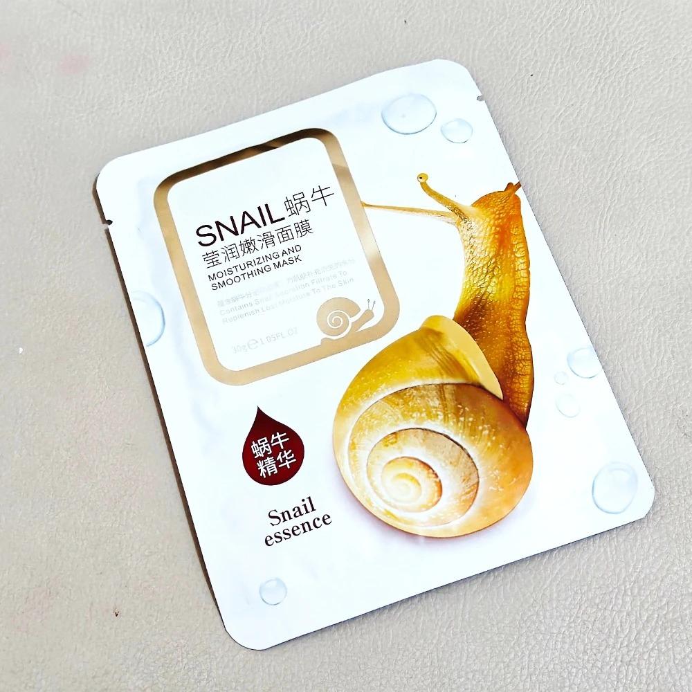 Snail Essence Facial Sheet Mask Remove Blackheads Hydrating Moisturizing Mask Korean Skin Care 1pc
