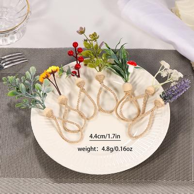 Kreativer Spaß Blumen Serviettenring Personalisierter Spaß Serviettenring High-End Hotel Restaurant Teller Serviettenring