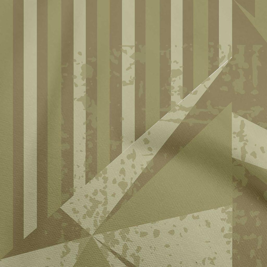 oneOone Cotton Flex Brown Fabric Geometric Diamond With Stripes Fabric For Sewing Printed Craft Fabric By The Yard 40 Inch