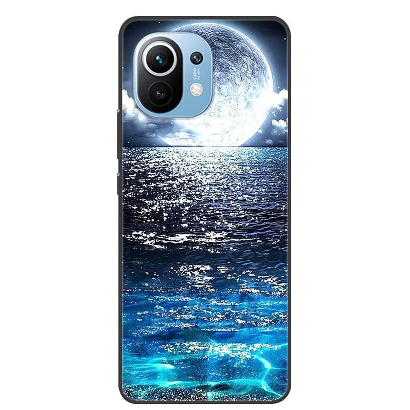 For Xiaomi 11 Lite 5G NE Case Protective Silicone TPU Phone Cases for Xiaomi Mi 11 Lite 5G Shockproof Covers 11Lite Soft Fundas