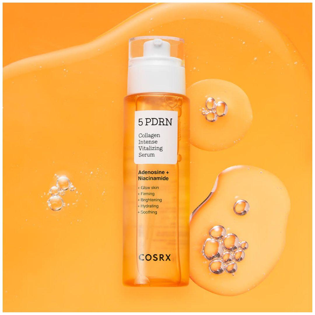 COSRX 5 PDRN Collagen Intense Vitalizing Serum Plumping Glow Ampoule 100ml 1 Pack (100ml)