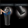 Carmate RAZO Car Trash Can Bottle Type Carbon Fiber Look RG113 Blue