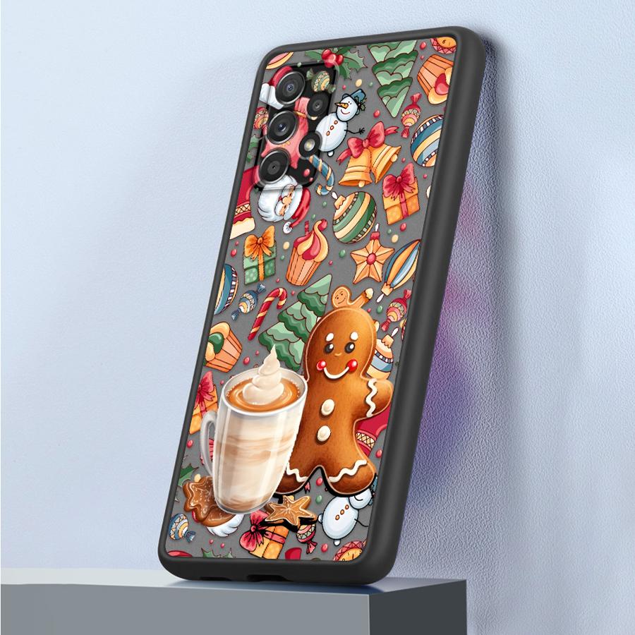 

Christmas Style Pattern Case for Samsung Galaxy A21s A34 A54 A73 A53 A22 A35 A36 A25 A26 A24 A52 A56 Back Phone Cover Galaxy A52 5G