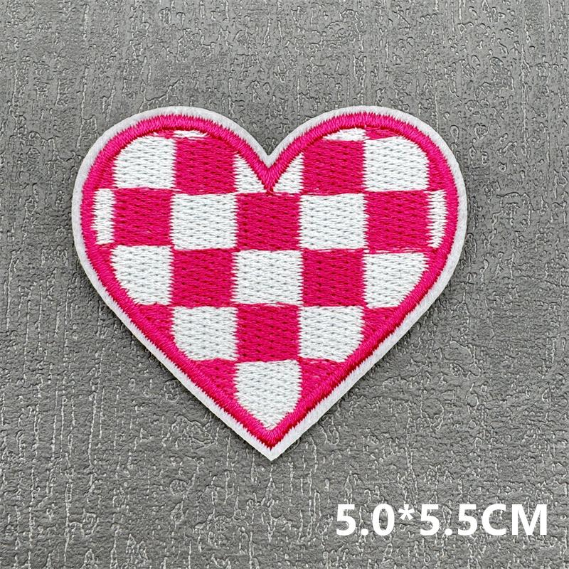 Cute Cartoon Small Embroidery Patches For Clothing Candycherry Patch Iron On Patches On Clothes Fusible Patch Stickers Badges