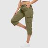 Womens Capris With Pockets Loose Fit Casual  Pants Dressy Lightweight Ladies Baggy Cargo Pants For Hiking