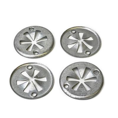 Klämskivor Värmeskyddsplatta, 30 mm Järn Säkerhetsskivor Stjärnlås Värmeplatta Fjäderringar Sortiment Clip