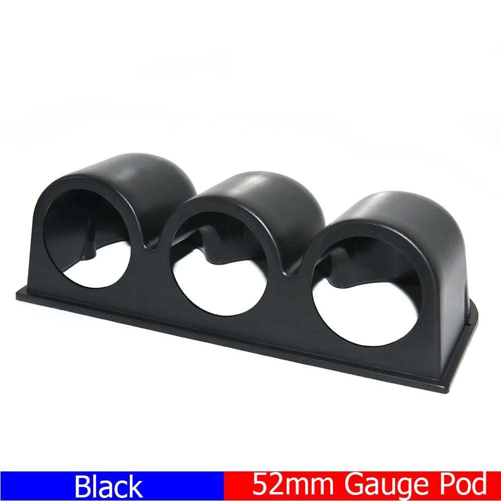 7 Color 52MM Tacho Meter PRM Air Fuel Ratio Boost Gauge Voltage EGT Gauge Water Oil Temp Oil Press Meter 2inch Gauge Pod Holder