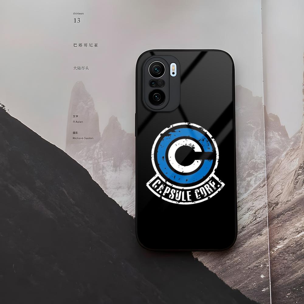 Capsule Corp Skullies Phone Case Tempered Glass For Xiaomi 15 14 12 Lite Pro 13 11t Lite POCO M6 M5 X6 X5 X3 F5 F6 Pro Cover