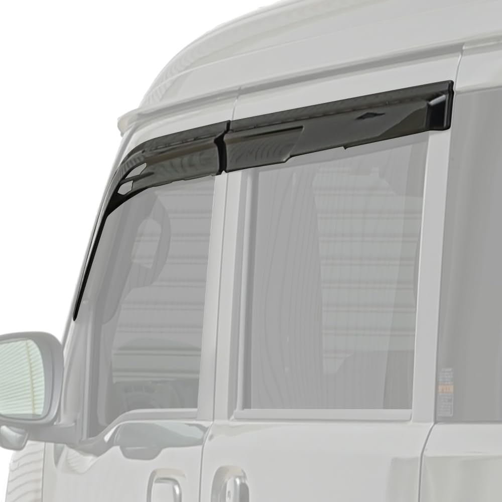 Аэродинамические дефлекторы окон MONSTER SPORT для всех универсалов/всех [DA17W/DA17V] и других автомобилей (Дефлекторы боковых окон/дверей DA17) 721500-3900M Черный