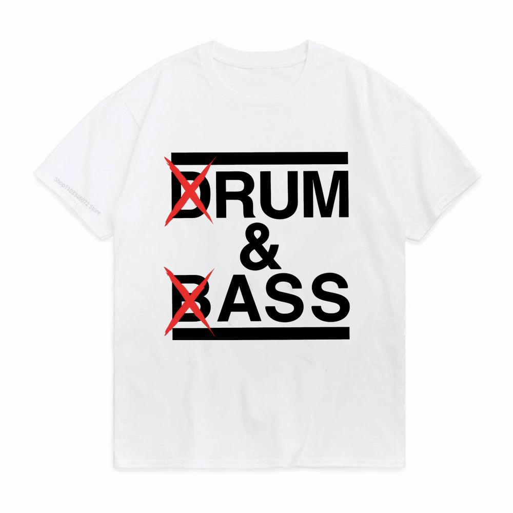 New Funny Drum  Bass Tee TShirt Clothes Men Casual Tshirt Fashion Tees Adult Humor Saying TShirt Short Sleeve T Shirt Tops S