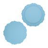 Silicone Embossed Mat Non Slip Drainage Pad Foldable Anti Slip Cushion  Restaurant